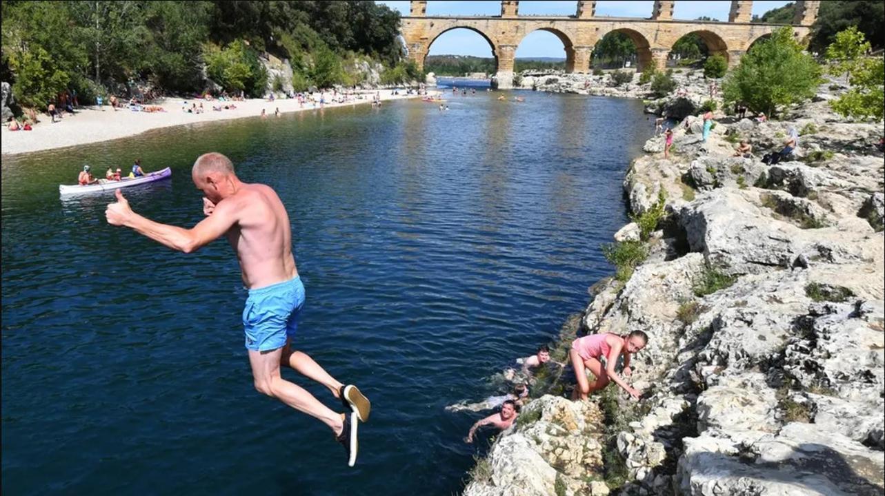Tente Safari Au Pont Du Gard Vers Pont du Gard Exterior photo